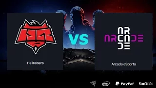 HellRaisers vs Arcade eSports День 2 week 5 Gold Series WGL RU 2016/17