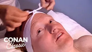 Conan Goes To A Spa | Late Night with Conan O’Brien