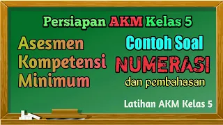 Contoh Soal AKM Numerasi Kelas 5 | Numerasi Bilangan Pecahan | Dengan Pembahasan Mudah Dipahami