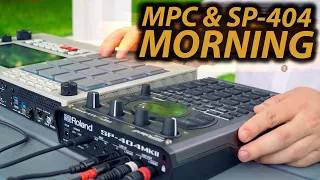 MPC LIVE 2 + SP-404 MK2 | Сэмплирование на MPC boom-bap hip-hop в летнем парке