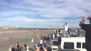 iron maiden ed force one landing in las vegas