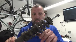 BMW R1100 Front shock replacement