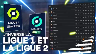 J'inverse la LIGUE 1 et la LIGUE 2 ! (FIFA23)