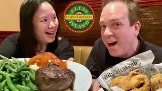 Las Vegas BEST CHEAP EATS Ellis Island $7.99 Steak Dinner