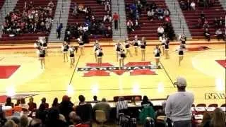 Middleton Dance Team-Jingle Bell Rock Pom Routine 12/08/12