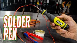 RYOBI Solder Pen USB Lithium Review [FVH61K]