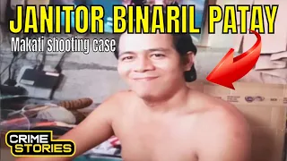 Imbestigador : ISANG JANITOR PATAY, BINARIL NG ISANG SECURITY GUARD