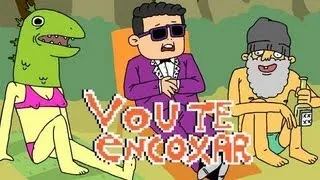 VOU TE ENCOXAR DESENHO ANIMADO | Paródia PSY - GANGNAM STYLE (강남스타일)