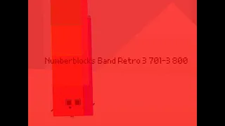 Numberblocks Band Retro 3 701-3 800