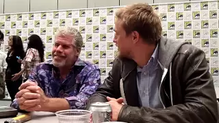 Ron Perlman & Charlie Hunnam Talk Sons of Anarchy at Comic-Con 2011