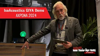 IsoAcoustics Gaia Demo AXPONA 2024