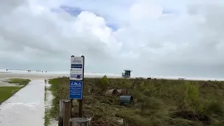 Hurricane Idalia Siesta Key Beach gone #hurricane