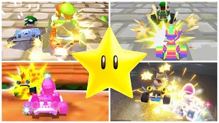 Evolution of Star Power Ups in Mario Kart Games