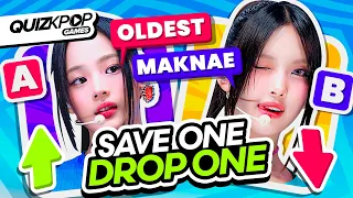 SAVE ONE, DROP ONE: KPOP IDOLS 🔥 | QUIZ KPOP GAMES 2023 | KPOP QUIZ TRIVIA