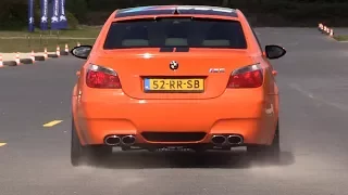 BMW M5 E60 V10 w/ LOUD Eisenmann Race Exhaust! Insane SOUNDS!