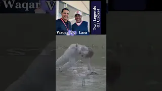 Waqar Younis Vs Brain Lara Career Best Yorker#cricket #shorts