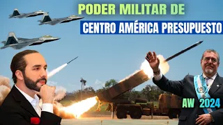 PODER MILITAR DE GUATEMALA 2024, PODER MILITAR DE EL SALVADOR, PODER MILITAR DE NICARAGUA, Honduras