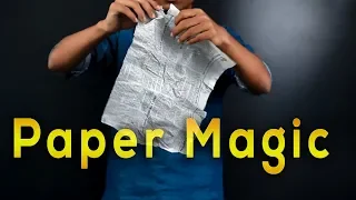 paper magic | easy magic tricks | paper tricks
