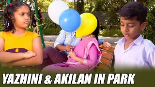 Yazhini & Akilan in Park | Thiru & Anandhi | Best of Naayagi