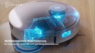 DEEBOT T30 PRO OMNI - Sauber bis an die Kanten, kein Aufwickeln von Haaren, purer Glant