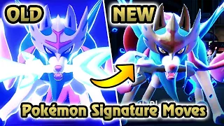 Pokémon Scarlet & Violet - All HOME Legendary Signature References