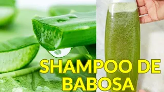 FAÇA ESSE SHAMPOO DE BABOSA/ALOE VERA E  VEJA COMO SEUS CABELOS FICARÃO MARAVILHOSOS