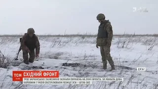 Із забороненої мінськими домовленостями зброї бойовики гатили по позиціях українських військових
