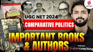 Important Books and Authors of Comparative Politics | UGC NET Political Science Books | Pradyumn Sir