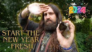 ✨Entering into 2024 as a new you | cleansing away any negative energy from 2023 | ASMR REIKI