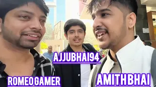 Ajjubhai face reveal part-2 by Amit bhai,#desigamer ,Romeo ff gamer shoked 😱😱😱#badge99 ,#tondegamer