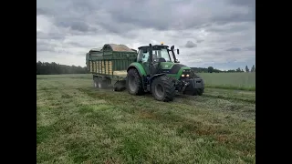 🔥🚜Sianokiszonka 2024 4xDeutz Fahr, John Deere, Renault w akcji by GR Mądry🚜🔥