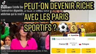 probabilité : peut-on devenir riche avec les paris sportifs ?