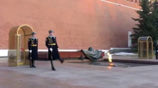 Москва.Кремль.Смена почётного караула/Moscow.The Kremlin.Changing of the guard