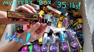 MYSTERY BOX RAOK with 35 pounds of Diecast Cars and Trucks!