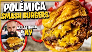 ¿QUÉ ESTÁ PASANDO CON LAS SMASH BURGERS EN ESPAÑA? *Probamos como se hacen en Nueva York*