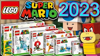 ALL Lego Super Mario Sets 2023!!! HD Images + MUSIC!!!