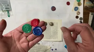 New Build Your Stash and Craft, Wk 56, Double feature DIY Wax seals and Alpha/Number stamps :)