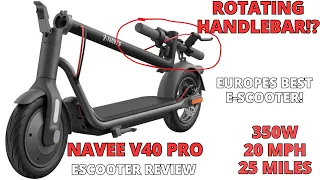 Navee V40 Pro Electric Scooter Review - Unboxing, Assembly, App, Test Ride, and Review