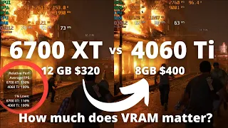 6700 XT vs 4060 Ti - The Ultimate Comparison!!!