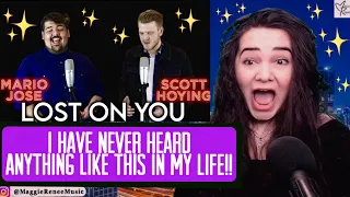 LOST ON YOU by Scott Hoying & Mario Jose - LP x HANS ZIMMER | Opera Singer and Vocal Coach Reaction