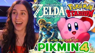 Nintendo Direct 9.13.22 REACTION! Legend of Zelda Tears of the Kingdom, Pokémon Stadium, GoldenEye!