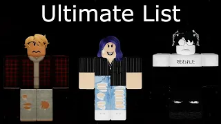 Roblox Flicker: Ultimate Character List