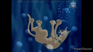 Scooby Doo drowning underwater scene