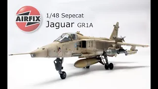 Airfix 1/48 Sepecat Jaguar GR1A 1994 Release Full Build