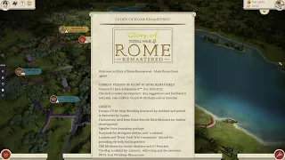 3. Development Update for "Glory of Rome Remastered" - Upcoming 0.2