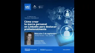 Webinar: Cómo crear tu marca personal en Linkedin para destacar profesionalmente