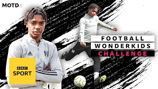 Fulham's Delano Splatt sets levels in 50 second challenge | MOTDx Wonderkids Challenge