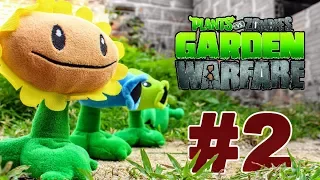 Plants vs Zombies Plush Toys: Garden Warfare with Zombie attack 2 - PART 2 | MOO Toy Story