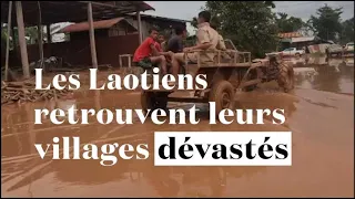 Les Laotiens retrouvent leurs villages dévastés