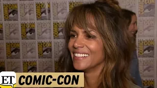 EXCLUSIVE: Halle Berry Jokes She's 'a Little Drunk' After Chugging Bourbon at SDCC 'Kingsman' Panel